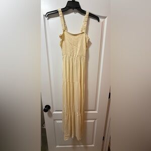 Forever 21 NWT Yellow Maxi Dress